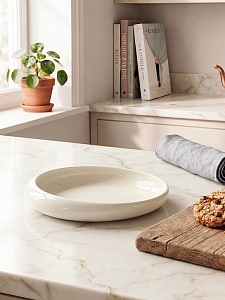 Тарелка суповая 17см 320мл DE'NASTIA Moon белый фарфор 000000000001231329