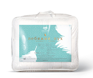 Одеяло 1,5-спальное 140x205см СОНОТЕРРА ST-Лебяжий пух микрофибра/полиэфирное микроволокно 000000000001214624