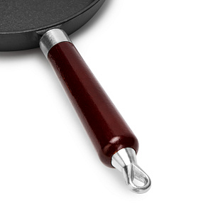 Сковорода 22см SOFTUYUT деревянная ручка чугун 000000000001219076