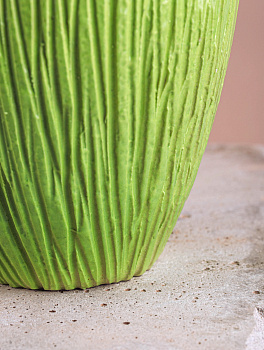 Ваза Европа малая салатовая 20 см ввр-24456 000000000001192001