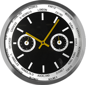 Часы настенные Apeyron ML 9225(металлический корпус,аналоговый термометр и гигрометр) 000000000001158330