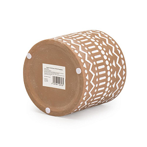 Кашпо 13,5х12,5см 1,3л Этно III керамика 000000000001225855