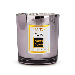 Свеча в стакане 8х7см Chrome серебро 000000000001220769