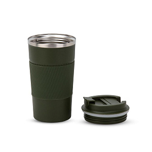 Термокружка 510мл в ассортименте пластик/нержавеющая сталь 000000000001225828