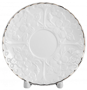 Набор чайный 12 предметов (чашка 220мл-6шт/блюдце-6шт) BALSFORD ГАЛИЯ подарочная упаковка фарфор 000000000001195506