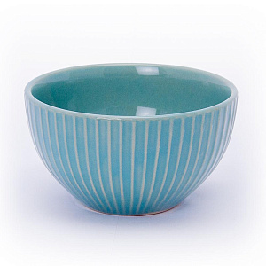 Салатник 15см матовый рефленый с пятнышками фарфор 290023 000000000001200482