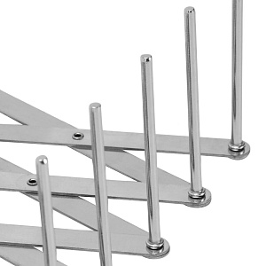 Держатель универсальный 84х13х7,2см 8секций нержавеющая сталь 000000000001222666