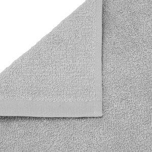 Полотенце махровое 50х90см СОФТИ Ринг светло-серый хлопок 100% 000000000001219601