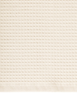 Полотенце кухонное DeNASTIA вафля/махра 470gsm 35x75, хлопок, молочный D100307 000000000001221599
