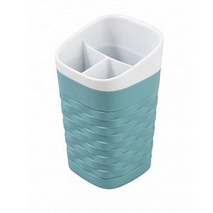 Стакан для зубных щеток ПОЛИМЕРБЫТ REEF пластик 000000000001204653