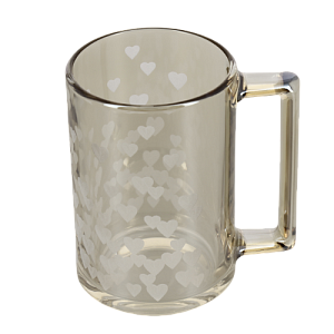 ЗОЛОТОЙ МЕД Кружка 320мл LUMINARC Фитнес полное сердце стекло Q4202 000000000001204234