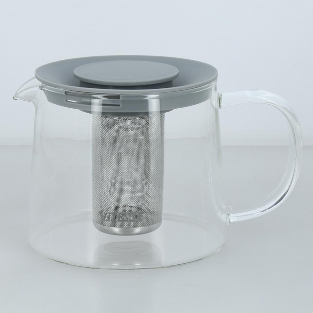 Чайник заварочный 1л VITESSE борсиликатное стекло 000000000001211344