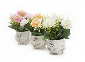 Цветок искусственный Пион садовый 19см R010637 000000000001192378