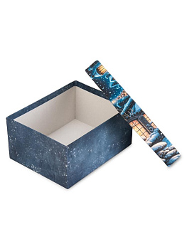 Коробка подарочная 21х17х11см ТАЙНЫ РОЖДЕСТВА прямоугольный 000000000001228424