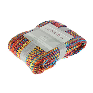 Вязаный плед с кистями Picasso Mona Liza, 140?180 см, акрил 000000000001130015