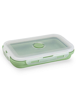 Контейнер складной 500мл оливковый силикон 000000000001229064