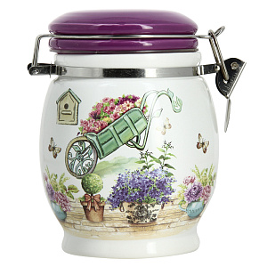 Емкость для сыпучих продуктов Прованс Agness, керамика 000000000001163117