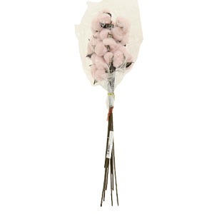 Цветок искусственный 10шт 30см Хлопок 000000000001199243