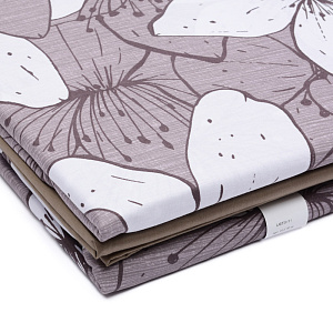 Комплект постельного белья 2-спальное KLEO LAVITA наволочки 50х70см сатин 100% хлопок 01473514 000000000001205220