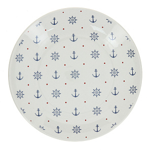 Тарелка Соната Якорь Кубаньфарфор, 19 см 000000000001172258