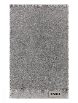 Полотенце махровое 40х60см DE'NASTIA Джинс эффект серый хлопок-100% 000000000001214340