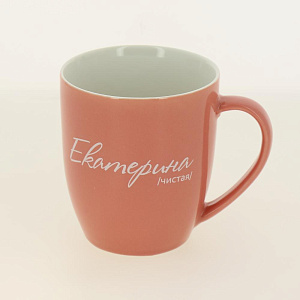 Кружка 400мл LADINA REGULAR Женские имена керамика 000000000001195895