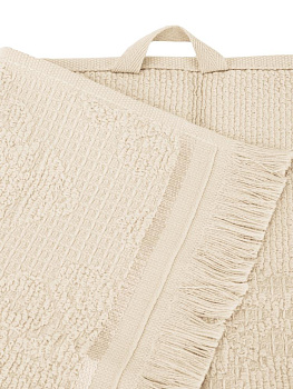 Полотенце кухонное 30х60см LUCKY молочный жаккард-махра хлопок 100% 000000000001225111