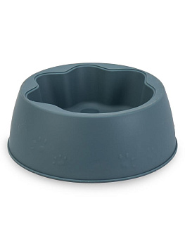 Миска для животных 18х18х6,5см одинарная ЛАПКА в ассортименте полипропилен 000000000001229123