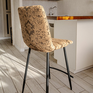 Чехол на стул 40x40x45см LUCKY бежевый Жаккард2 полиэстер 000000000001216963