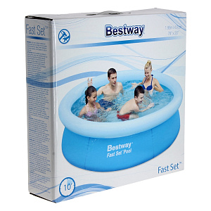Бассейн надувной 198х51см 1126л BESTWAY с бортиком 000000000001143769