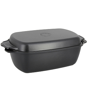 Гусятница 5,5л KUKMARA Традиция антипригарное покрытие литой алюминий 000000000001113071