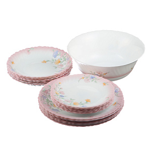 Столовый набор Elise Luminarc, 19 предметов 000000000001061146