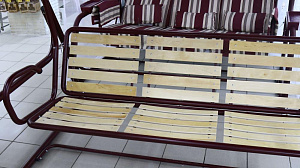 Качели садовые КОРПОРАЦИЯ КЕМПИНГ TOSCANA 2100х1500х1688см/2192х750х180см 62кг полимерно-порошковое покрытие 000000000001102224