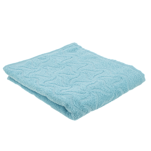 Полотенце 50х90см ДМ Радуга махровое плотность 305гр/м бирюзовое 100% хлопок ПД-2601-04352, 14-4615 000000000001205539