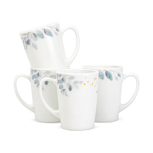 Набор столовой посуды 16 предметов FARFORELLE Эвкалипт (обеденная 24см-4шт/десертная 19см-4шт/салатник 15см-4шт/кружка 350мл-4шт) стеклокерамика Набор столовой посуды 16 предметов FARFORELLE Эвкалипт (обеденная 24см-4шт/десертная 19см-4шт/салатник 15см-4шт/кружка 350мл-4шт) стеклокерамика 000000000001224318