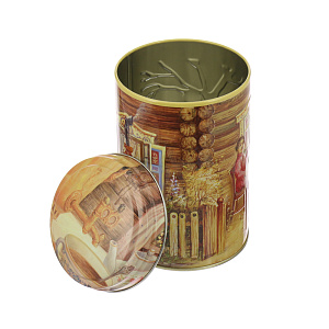 Жестяная банка Федоскино чаепитие 000000000001085664