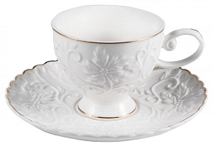Набор кофейный фарфор 12шт 6чашек 100мл+6блюдец пд/уп ЛИСИА Balsford 101-30054 000000000001194002