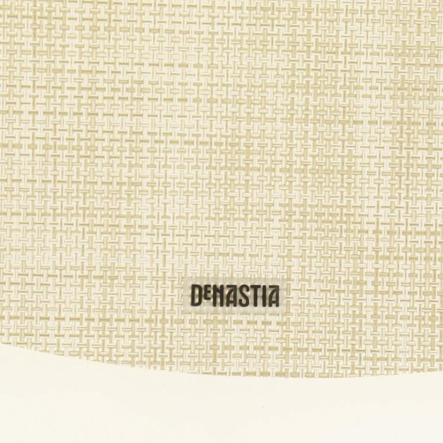Салфетка сервировочная 45x32,5см DE'NASTIA Овал меланж коричневый ПВХ/полиэстер 000000000001207443