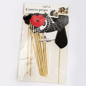 Набор для фото 12 предметов Gangster бумага 000000000001210193