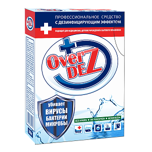 ПОРОШОК с дезинфицирующим эффектом OverDez Экстра 300гр к/п 712 000000000001198983