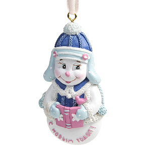 ДУ Снеговик с книжкой 4х1.5х8см 77793 000000000001179841