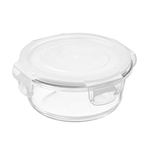 Контейнер 640мл 15,8х7см круглый боросиликатное стекло 000000000001220354