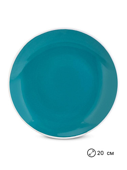 Тарелка десертная 20см FORA в ассортименте керамика 000000000001223310