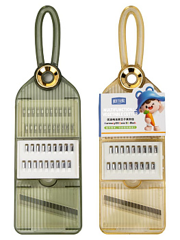 Терка 32х10см 2насадки в ассортименте нержавеющая сталь/полипропилен 000000000001229436