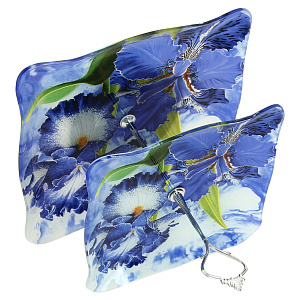 Двухъярусная фруктовница Цветы Olaff 000000000001163547