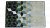 Коврик придверный 60x90см LUCKY Ромбы зелёный/жёлтый полиэстер 000000000001203638