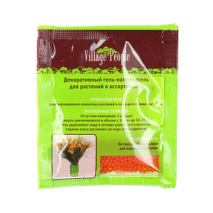 Декоративный наполнитель для растений Village people, оранжевый, 10гр 000000000001144898