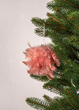 Декоративное украшение из перьев 10см DARLENS ассорти 000000000001209911