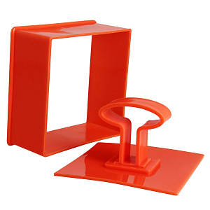 Кулинарная форма Квадрат Мультидом, 9.5х4.5 см 000000000001152905