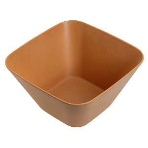 Миска квадратная 14,5х14,5х7,5см MOULIN VILLA коричневая TSF-02-BR 000000000001120858